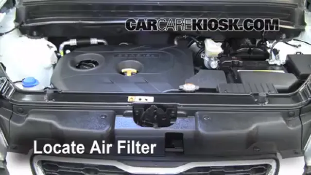 2012 Kia Soul ! 2.0L 4 Cyl. Filtre à air (moteur) Changement